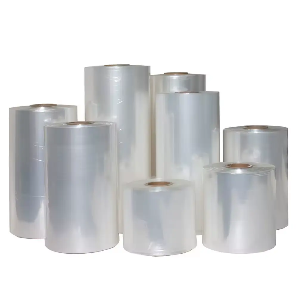 a group of plastic rolls