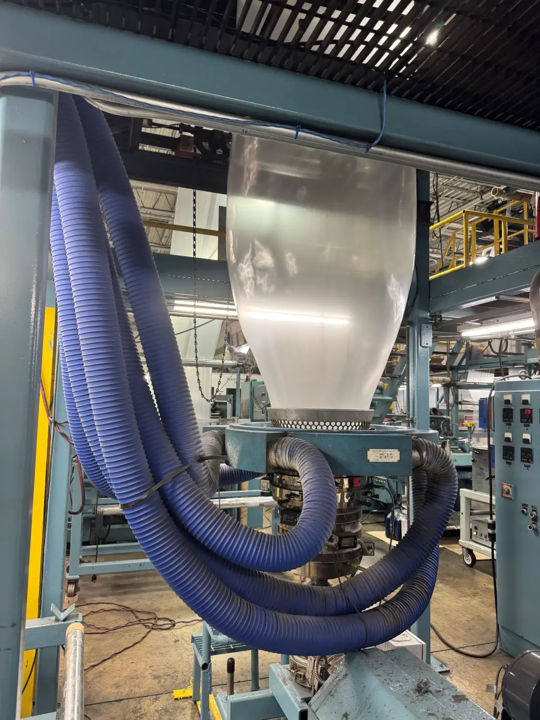 a machine with pipes and tubes