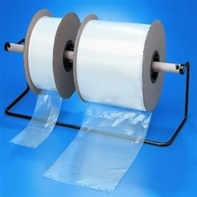 a roll of plastic wrap