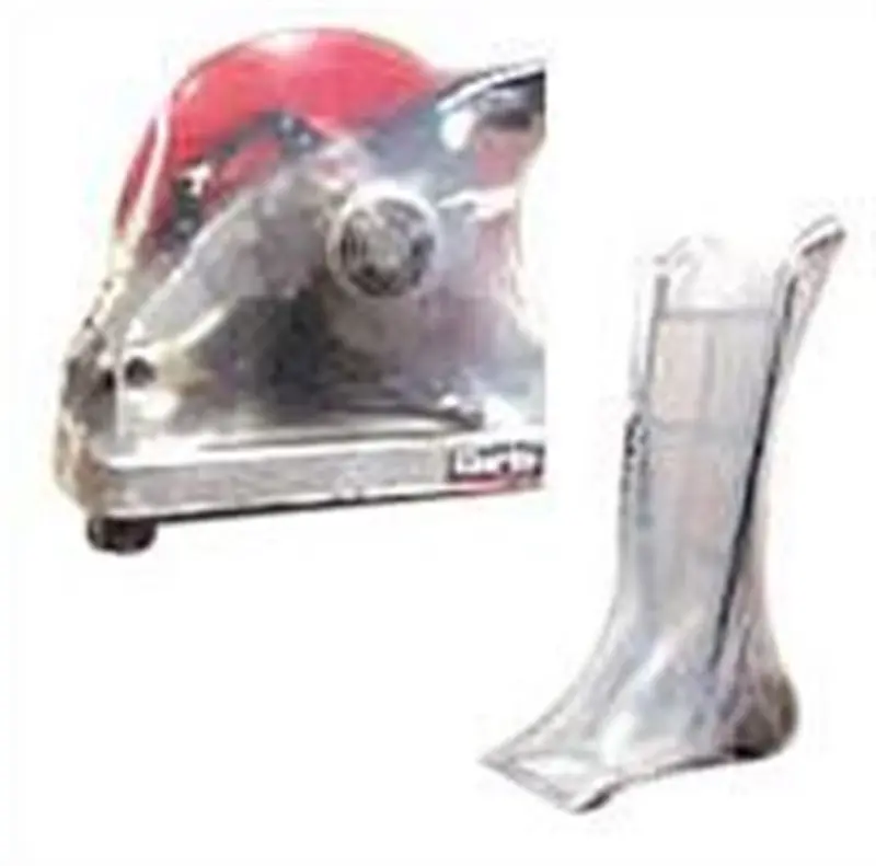 a plastic tape dispenser and a plastic tube